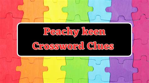 keen crossword clue